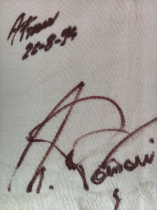 Maglia autografata MARCO PANTANI cimelio sportivo