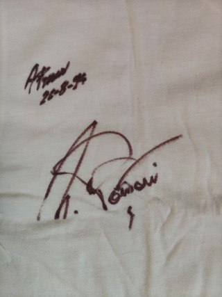 Maglia autografata MARCO PANTANI cimelio sportivo