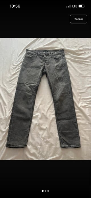 Pantalón vaquero Jack & Jones gris