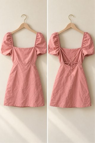 Vestido Zara rosa