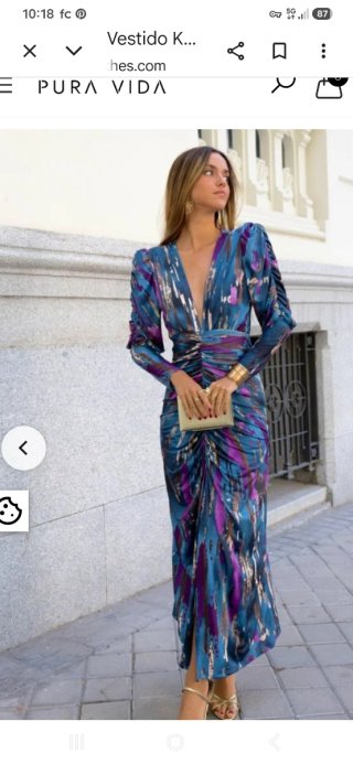 Vestido Pura Vida eventos