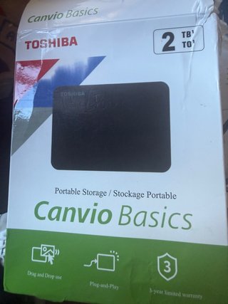Disco Duro Externo Toshiba Canvio Basics 2TB
