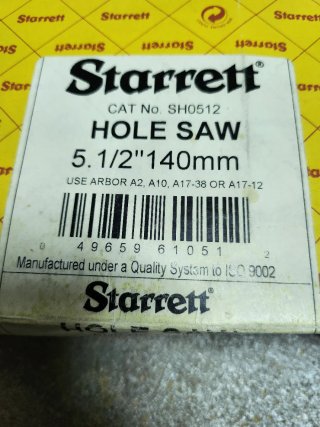 Sierra de Corona Starrett 140mm (5 1/2)