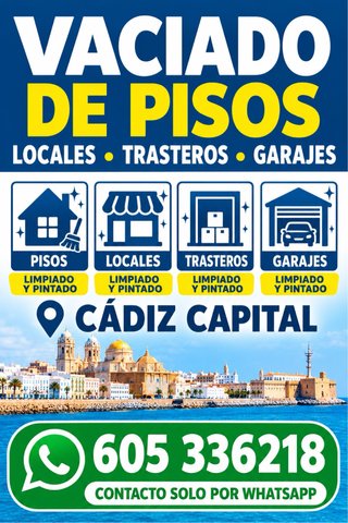 Te vaciamos tu espacio y lo recuperas