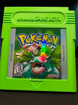 Cartucho XXL Pokémon Game Boy Verde