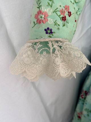 Vestido de Fallera Turquesa y Rosa