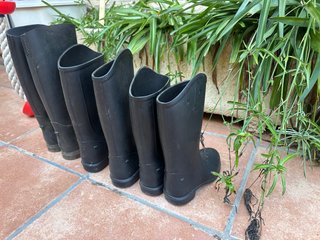 3 Pares de Botas de Hípica Decathlon