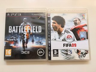 2 Juegos PS3: Battlefield 3 y FIFA 09