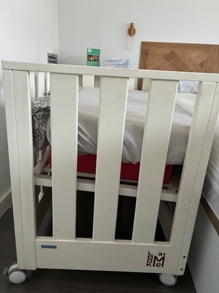 Minicuna colecho blanca