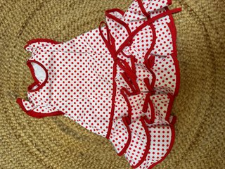 Traje Flamenca Bebé 12 Meses