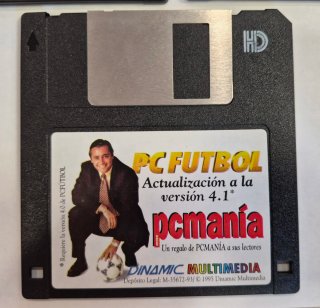 PC Futbol 4.0 + Aggiornamento 4.1 (Dischetti)