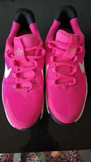Zapatillas Nike Niña Rosa y Blanca
