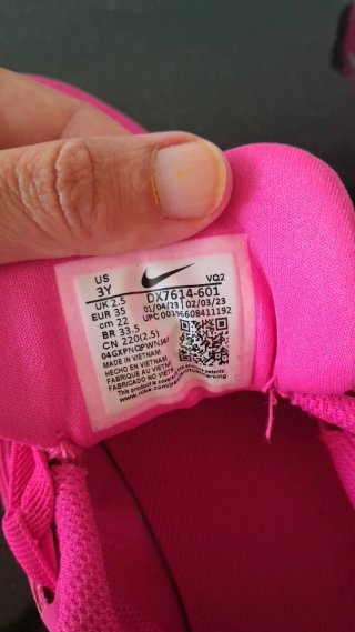 Zapatillas Nike Niña Rosa y Blanca