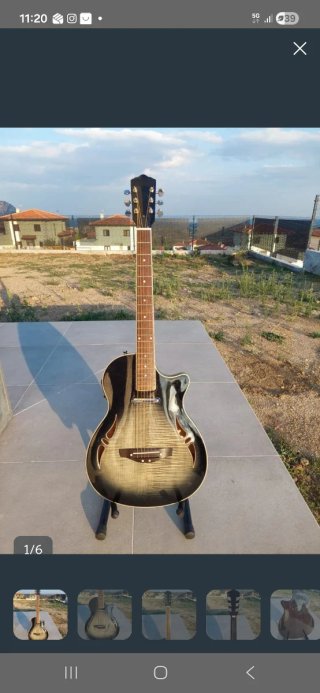Guitarra acústica custom line