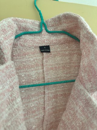 Traje Modely rosa chaqueta y pantalón L