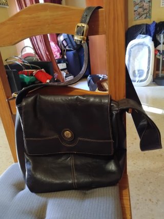 Bolso Matías Salva Piel Marrón