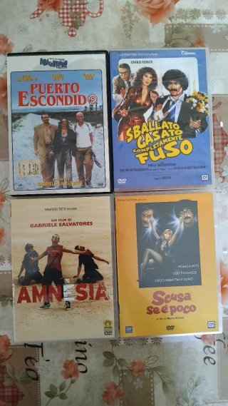 Lotto 4 DVD Commedia/Dramma Italiani