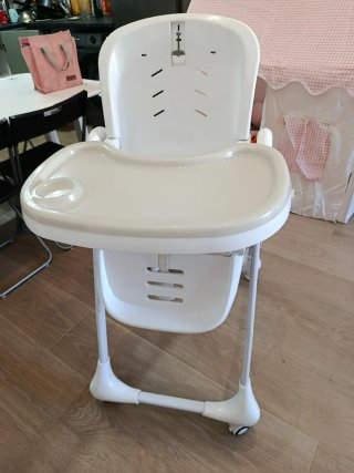 Trona Blanca para Bebé