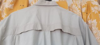 Camisa Quechua Hombre Beige Talla M
