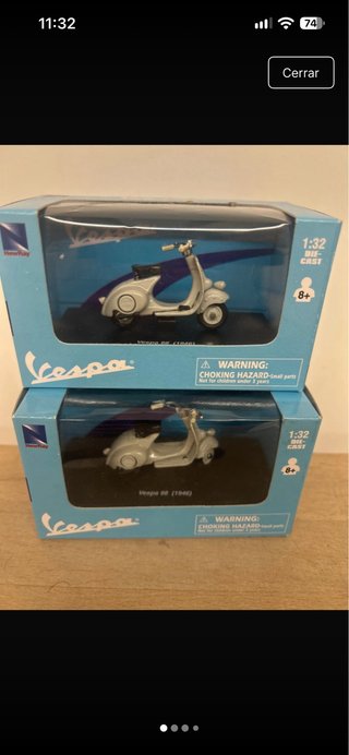 2 Miniaturas Vespa 90