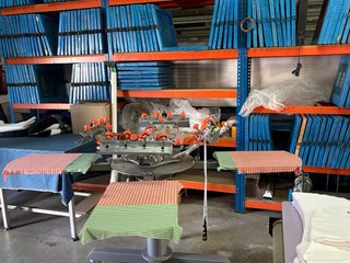 Máquina Impresión Textil 4 Plataformas
