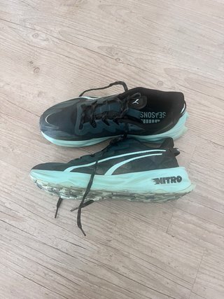 Zapatillas Puma Trail Nitro 3 Negro/Teal