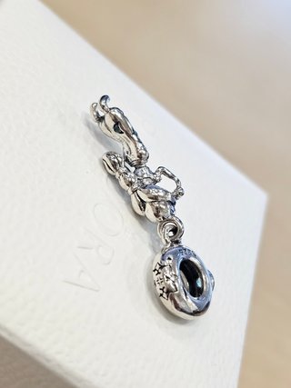 Charm Jasmine Aladdin Disney Plata
