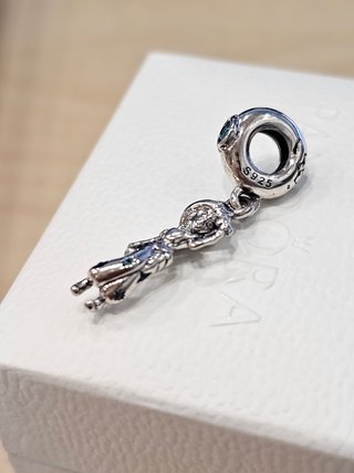 Charm Jasmine Aladdin Disney Plata