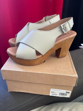 Sandalias Carmela 🇪🇸 de piel auténtica – Talla 36