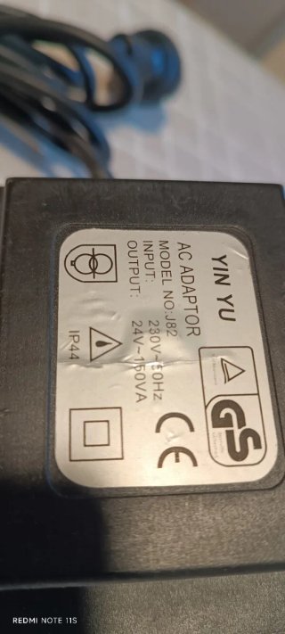 Transformador AC Adaptor YIN YU 24V