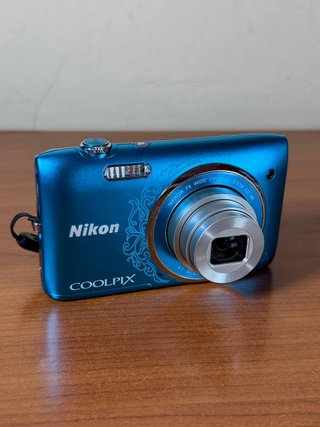 Nikon Coolpix S3500 Fotocamera Digitale Blu