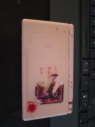 Nintendo DS Lite Rosa per parti di ricambio