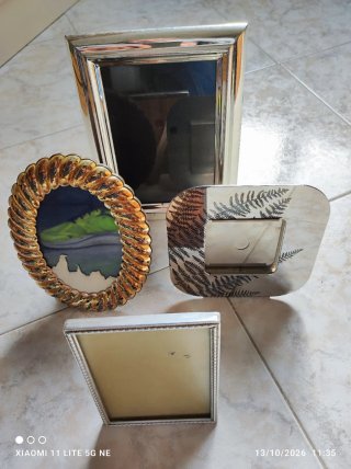 Set di 4 cornici portafoto