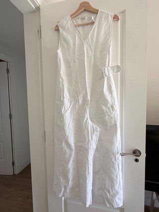 Mono blanco de diseñador Talla S