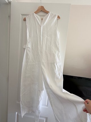 Mono blanco de diseñador Talla S