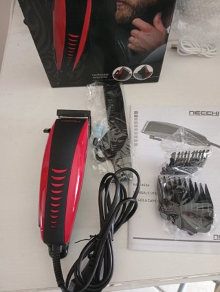 Tagliacapelli e regolabaraba Necchi NAC-4604 Rosso