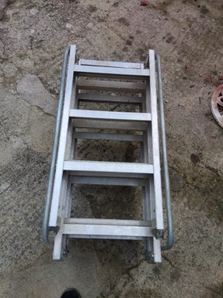Escalera buhardilla aluminio plegable