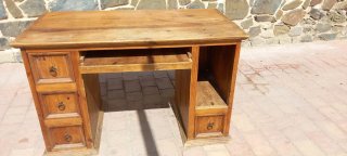 Escritorio madera estilo mexicano