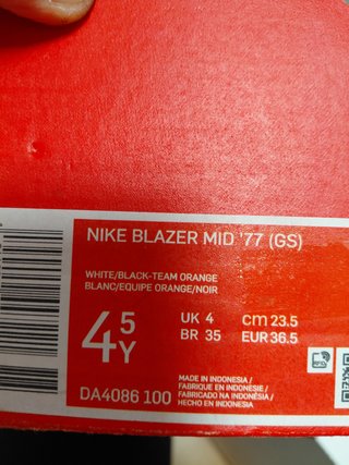 Zapatillas Nike Blazer Mid 77 (GS)