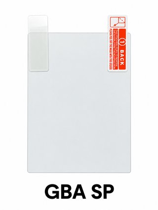 Protector de pantalla flexible para GBA SP