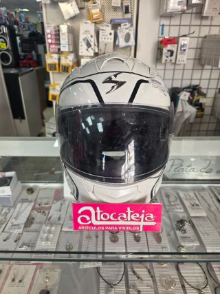 Casco Moto Scorpion EXO Blanco