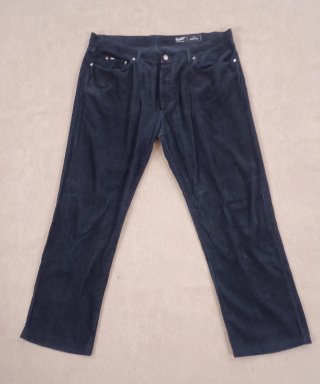 Pantaloni Gas in velluto a coste nero w 40