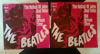 Beatles 2 Portadas Single Yoko Ono - Old Brown