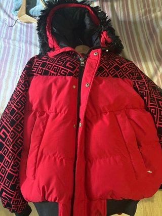 Chaqueta Glorious Gangsta Talla S Roja y Negra