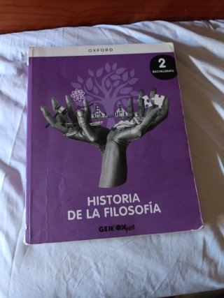 Historia de la Filosofía, 2 Bachillerato