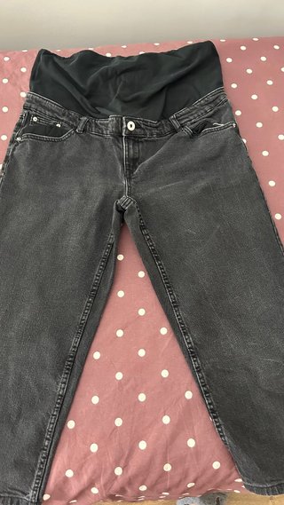 Pantalones premamá negros