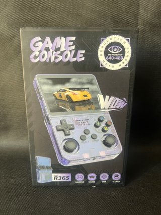 Consola Portátil R36S Morada