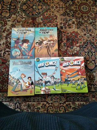Lote 5 libros juveniles