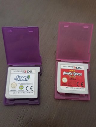 Giochi The Sims 3 e Angry Birds Trilogy per 3DS