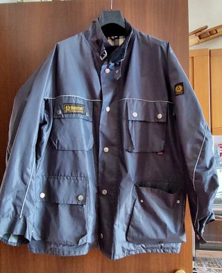Giacca impermeabile Belstaff grigia